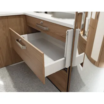 Stalčių šonai MX BOX S H120mm, L300mm, 35kg SF balta