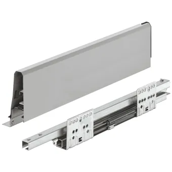 Stalčių šonai MX BOX S H120mm, L400mm, 35kg SF pilka