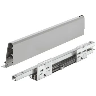Stalčių šonai MX BOX S H84mm, L450mm, 35kg SF pilka