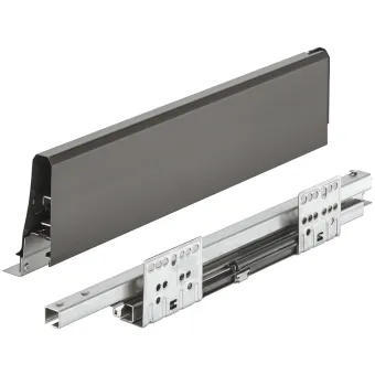 Stalčių šonai MX BOX S H120mm, L550mm, 35kg SF antracitas