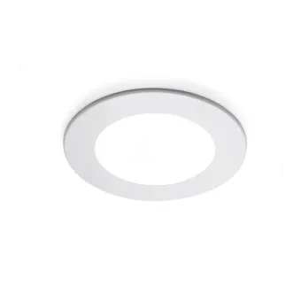 Šviestuvas LED ATOM 24V/3W baltas, šilta balta šviesa