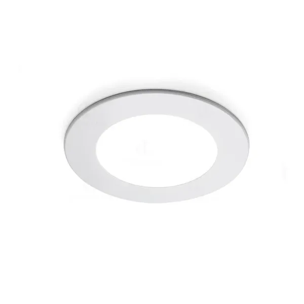 Šviestuvas LED ATOM 24V/3W m.balta šilta balta