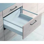 Kartelių komplektas stalčiams MX BOX S L450mm, pilka