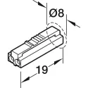 Laidas 12V 8mm juostai prie konverterio L2000 Loox5 HAFELE