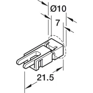 Laidas 24V 5mm juostai prie konverterio L2000 Loox5 HAFELE