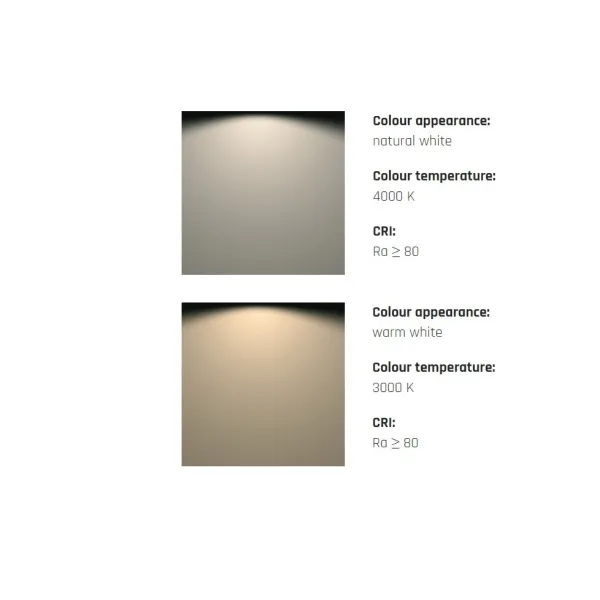 Šviestuvas LED ATOM 24V/3W ner.plienas šilta b.