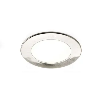 Spotlight LED ATOM 24V/3W stainless steel, warm white light