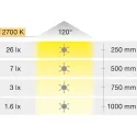 Šviestuvas LED2028 12V 0.34W WW 27K n.p.