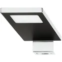 Šviestuvas LED2033 12V 3.8W juoda/chromas NW