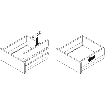 Add-on drawer sides, Häfele Matrix Box P