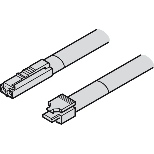 Lead, For Häfele Loox5 Modular 12V With Snap-In Connector 2-Pin (Monochrome Or Multi-White 2-Wire Technology)