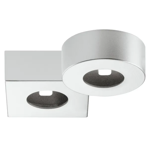 Korpusas kvadrat. šviestuvui LED2040 mat.chromas