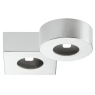 Korpusas kvadrat. šviestuvui LED2040 mat.chromas