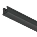 Profilis LED frez. 1101 plast. L3000x11.5 juoda