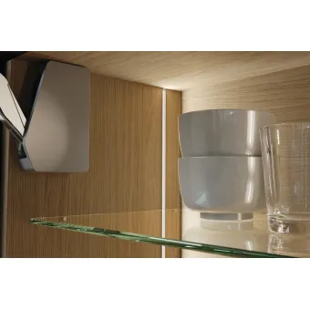 Profile for recess mounting, Häfele Loox5 profile 1102 for 5mm LED strip lights
