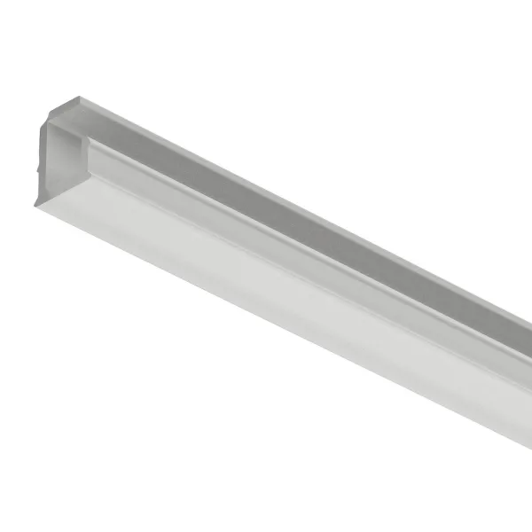 Profilis LED frezuojamas 1102 plastikinis L3000mm, baltas