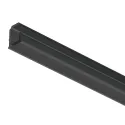 Profilis LED frez. 1102 plast. L3000x8.2 juoda