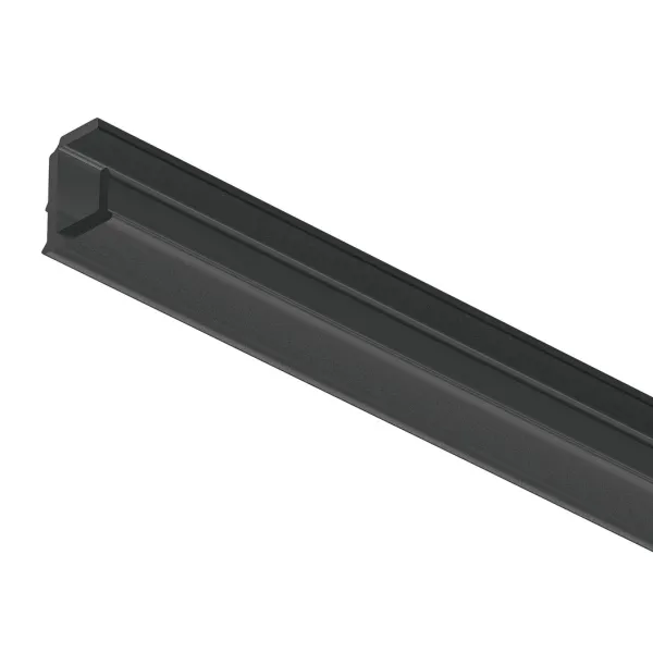 Profilis LED frez. 1102 plast. L3000x8.2 juoda