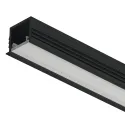 Profilis LED frezuojamas 1103 aliuminis L3000mm, juodas
