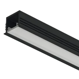 Profilis LED frez. 1103 alium. L3000x11 juoda