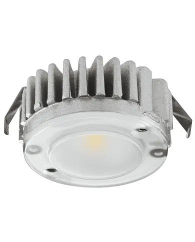 Šviestuvas LED2040 12V 1,5W Ø35mm, šilta balta šviesa 3000K