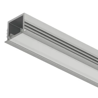 Profilis LED frezuojamas 1103 aliuminis L3000mm, matinis chromas