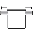 Bėgeliai guoliniai H17mm, L310mm, 10kg