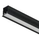 Profilis LED frez. 1104 alium. L3000x8 juoda