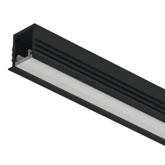 Profile for recess mounting, Häfele Loox5 profile 1104 for LED strip lights