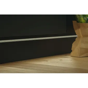Profile for recess mounting, Häfele Loox5 profile 1104 for LED strip lights