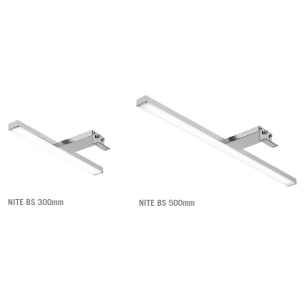 Šviestuvas LED NITEBS 230V/7W L500mm, šilta balta šviesa 3000K