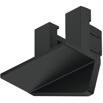 Dangteliai LED profiliui 1105 juoda