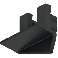 Dangteliai LED profiliui 1105 juoda