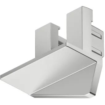 Dangteliai LED profiliui 1105 matinis chromas