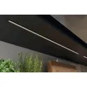 Profilis LED frezuojamas 1106 aliuminis L3000mm, juodas
