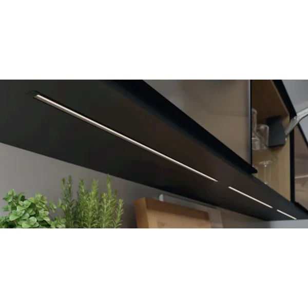 Profile for recess mounting, Häfele Loox5 profile 1106 for 5mm LED strip lights