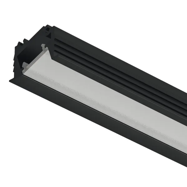 Profile for recess mounting, Häfele Loox5 profile 1106 for 5mm LED strip lights