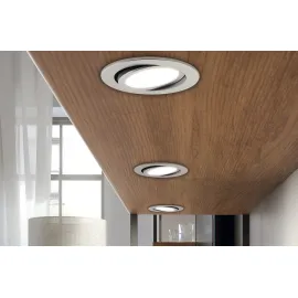 Šviestuvas LED1154 12V 3W WW 27K t.pilka metallic