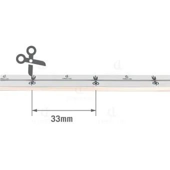 Flexible LED profile SE H4 L2000mm 24V 9.6W/m natural white 4200K