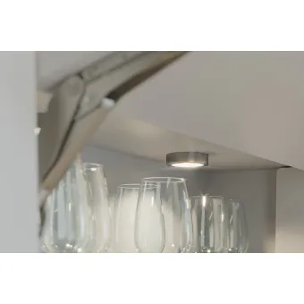 Housing for undermounted light, for Häfele Loox drill hole Ø55mm