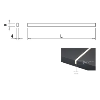 Juosta FLEXYLED SE H4 L3000mm, 24V 9,6W/m natūrali balta šviesa 4200K