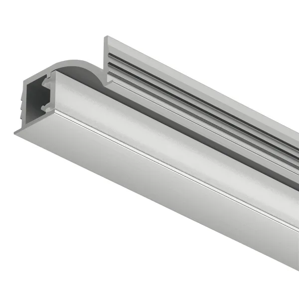 Profile for recess mounting, Häfele Loox5 profile 1107 for 5mm LED strip lights