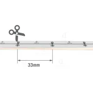 Juosta FLEXYLED SE H4 L3000 24V 9,6W/m WW 31K DOMUS
