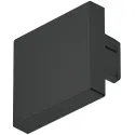 Dangteliai LED profiliui 2101 juoda