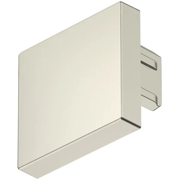 Dangteliai LED profiliui 2101 nerūdijančio plieno spalva