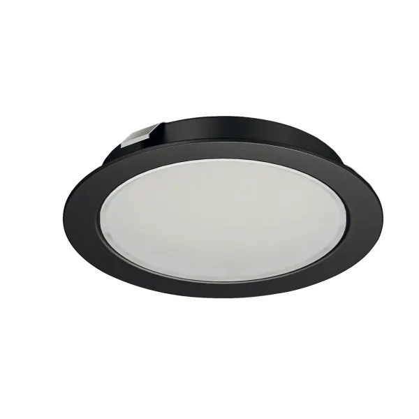 Šviestuvas LED2047 12V 3W juoda WW 30K