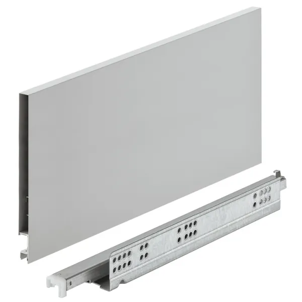 Stalčių šonai Matrix Box Slim A Synchro, H175mm, L270mm, 30kg, švelnaus uždarymo, pilka