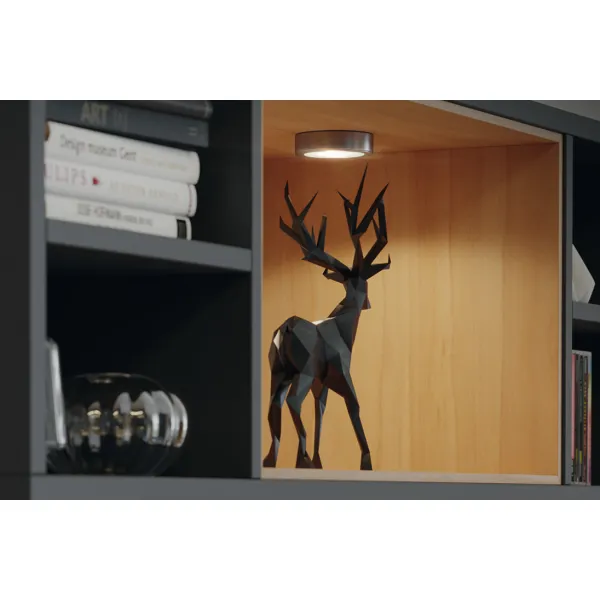 Šviestuvas LED2047 12V 3W mat.chromas WW 30K