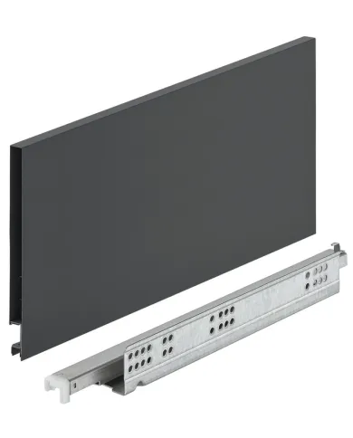 Drawer set Matrix Box Slim A Synchro, H175mm L300mm 30kg soft-close anthracite