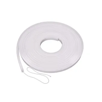 Profilis silikoninis FlexLine 8mm, LED juostai, 10m, balta